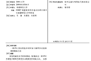 PVC基木塑复合材料加工新型多功能助剂的制备方法
