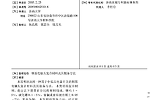 铜基电触头复合材料及其制备方法