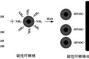 磁性环糊精-碳纳米纤维复合材料及其制备方法