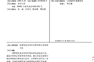 热塑性复合材料的热拉伸定型处理方法