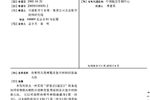 热塑性共混树脂基复合材料的制备方法