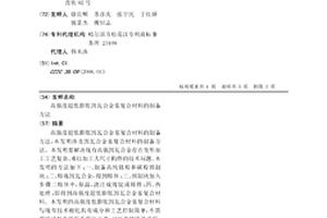 高强度超低膨胀因瓦合金基复合材料的制备方法