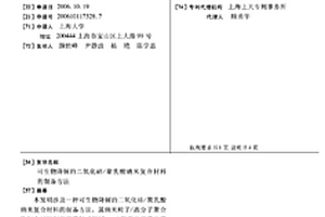 可生物降解的二氧化硅/聚乳酸纳米复合材料的制备方法