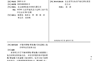 不饱和聚酯/聚氨酯/有机蒙脱土复合材料及其制备方法