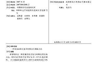 高强高阻尼复合材料及其制备方法