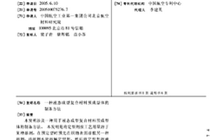 液态成型复合材料预成型体的制备方法