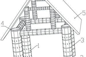 应用木质复合材料进行木结构建筑加固的围束加固方法