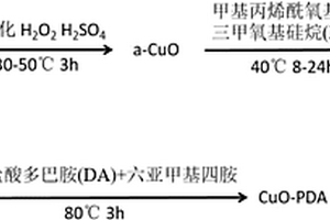 CuO@PNIPAm温敏复合材料及制备方法