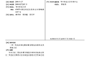 二氧化硅杂化微球聚合物复合材料及其制备方法