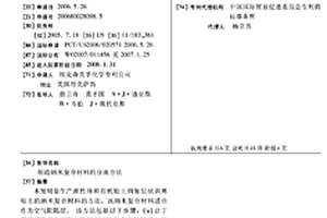 制造纳米复合材料的分流方法