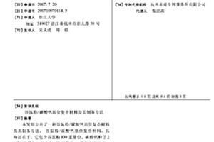 谷朊粉/碳酸钙原位复合材料及其制备方法