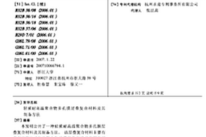 轻质耐高温聚合物多孔膜层叠复合材料及其制备方法