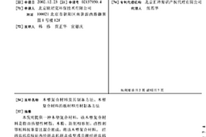 木塑复合材料及其制备方法、木塑复合材料的板材和片材制备方法