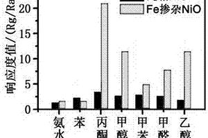 Fe掺杂NiO复合材料及半导体气敏元件