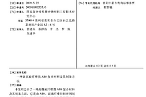 高强玻纤增强ABS复合材料及其制备方法