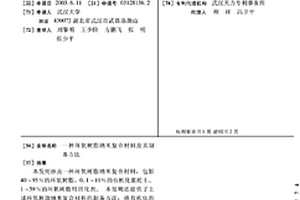 环氧树脂纳米复合材料及其制备方法
