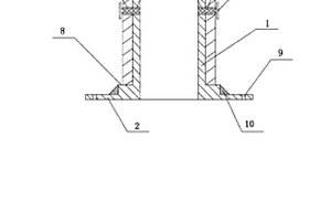 纤维增强复合材料输配电杆的连接结构