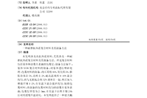 耐磨抗热震复合材料及其制备方法