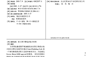 防火聚合物泡沫复合材料