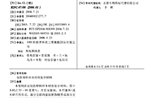 包括塑料和木材的复合材料