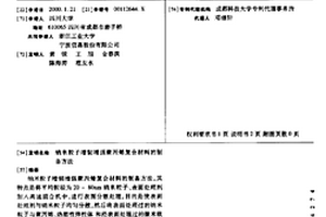 纳米粒子增韧增强聚丙烯复合材料的制备方法