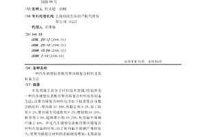 汽车硬塑仪表板用聚丙烯复合材料及其制备方法