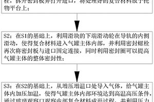聚合物基碳纤维复合材料的高压气罐成形方法