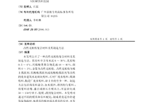 改性无机粉复合材料及其制造方法