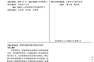 液相轧制法制备金属复合材料