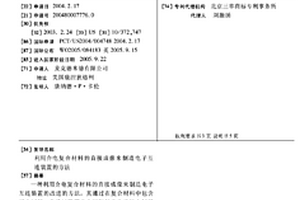 利用介电复合材料的直接成像来制造电子互连装置的方法