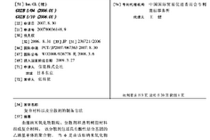 复合材料以及分散剂的制备方法