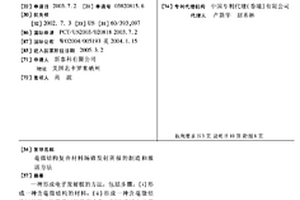 毫微结构复合材料场致发射阴极的制造和激活方法