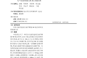 汽车天窗用连续长玻纤增强SMA复合材料及其制备方法