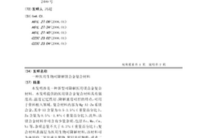 医用生物可降解镁合金复合材料