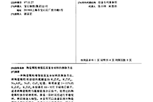 陶瓷颗粒增强铝基复合材料的制备方法