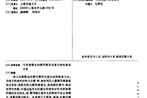 可发黄橙光的聚丙烯荧光复合材料制备方法