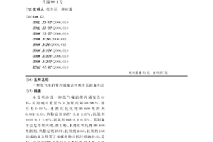 低气味的聚丙烯复合材料及其制备方法