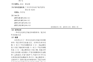 可见光固化含氟牙科树脂单体/复合材料及制备方法