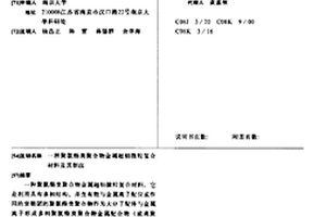 聚氨酯类聚合物金属超细微粒复合材料及其制法