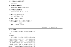 用于填充聚合物的稳定剂组合物和纳米复合材料