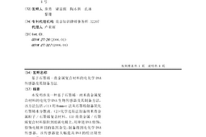 基于石墨烯-贵金属复合材料的电化学DNA传感器及其制备方法