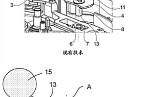 用于机动车闭锁系统的复合材料构件