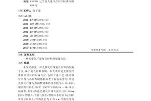 光催化纤维复合材料的制备方法
