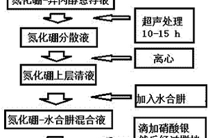 氮化硼纳米片-银纳米颗粒复合材料的制备方法