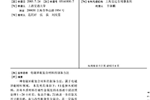 电磁屏蔽复合材料的制备方法