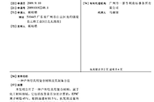 户外灯具用复合材料及其制备方法