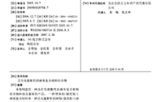 具有高遮断性的纳米复合材料组合物