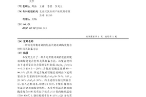 介电常数可调的低温共烧玻璃陶瓷复合材料及其制备方法