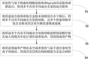 梯度合金复合材料及其制备方法