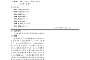 耐候阻燃聚丙烯复合材料及其制备方法